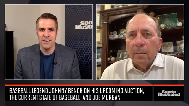 Hall of Famer Johnny Bench on His Upcoming Auction, the Current State of Baseball, and His Former Teammate Joe Morgan