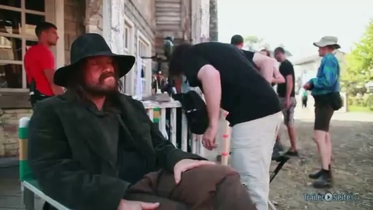 Backstage Blick zu Die Abenteuer Des Huck Finn