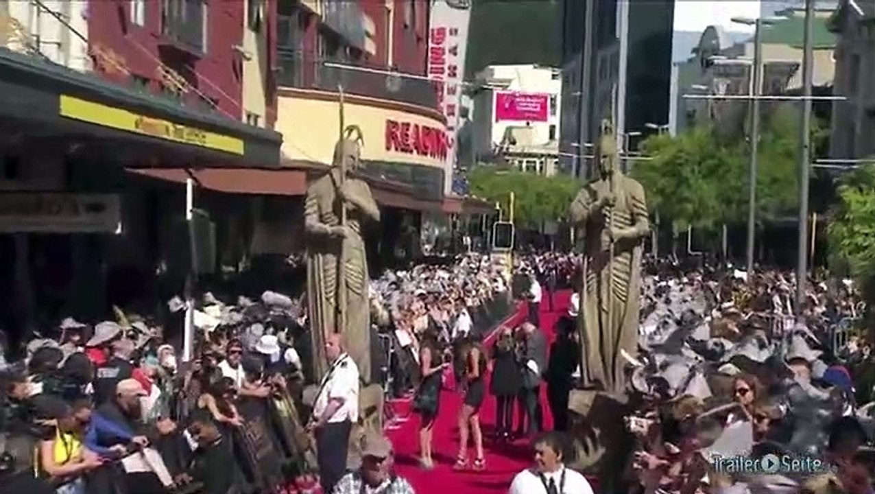 Video der Weltpremiere von Der Hobbit in Neuseeland