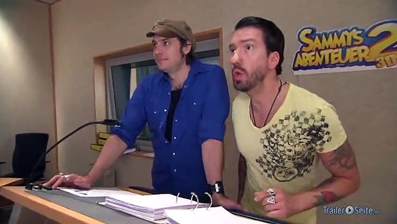 Backstage Blick zu Sammys Abenteuer 2