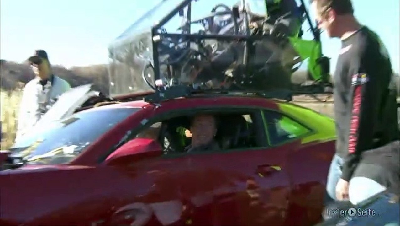 Backstage Blick zu The Last Stand