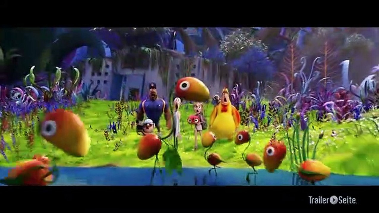 Ausschnitt aus Wolkig Mit Aussicht Auf Fleischbällchen 2: Auftauchen der Foodimals