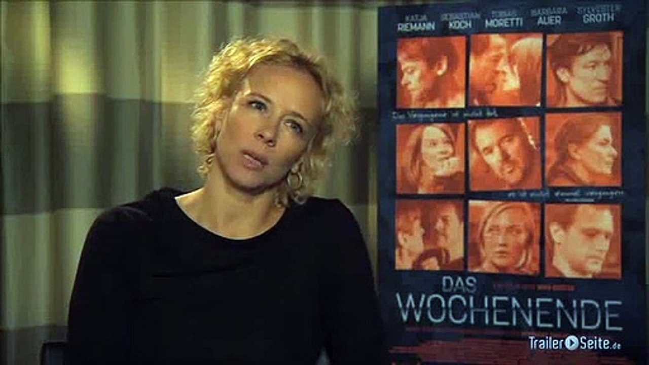 Katja riemann interview zu das wochenende