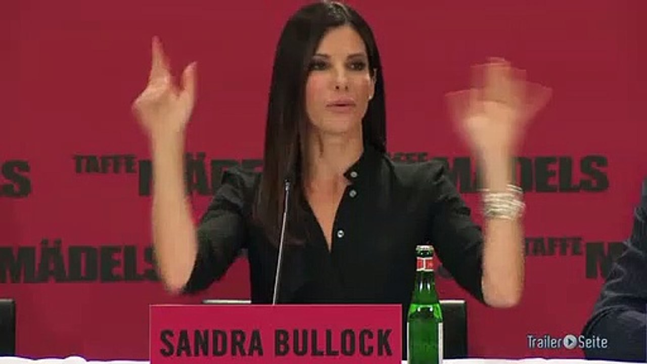 Sandra Bullock bei der Pressekonferenz zu Taffe Mädels