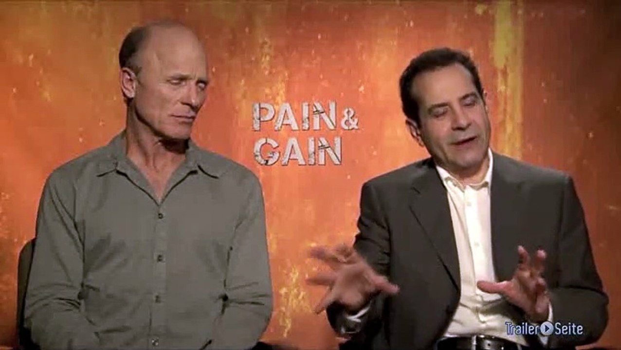 Ed Harris und Interview zu Pain and Gain