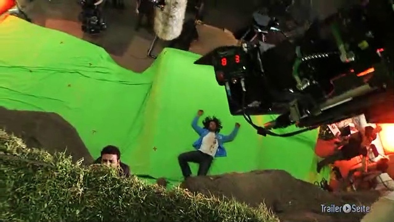 Backstage Blick zu Das Ist Das Ende