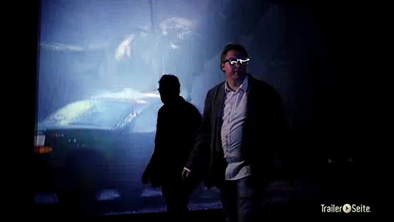 Backstage Blick zu Jurassic Park 3D