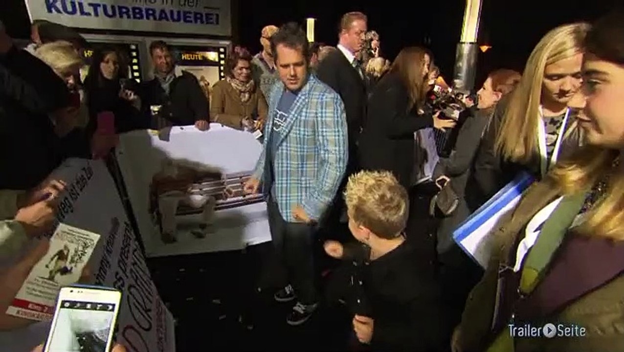 Die deutschlandpremiere zu bad grandpa in berlin