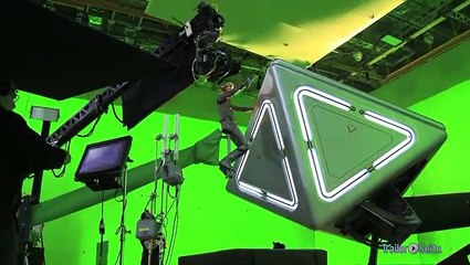 Backstage Blick zu Enders Game