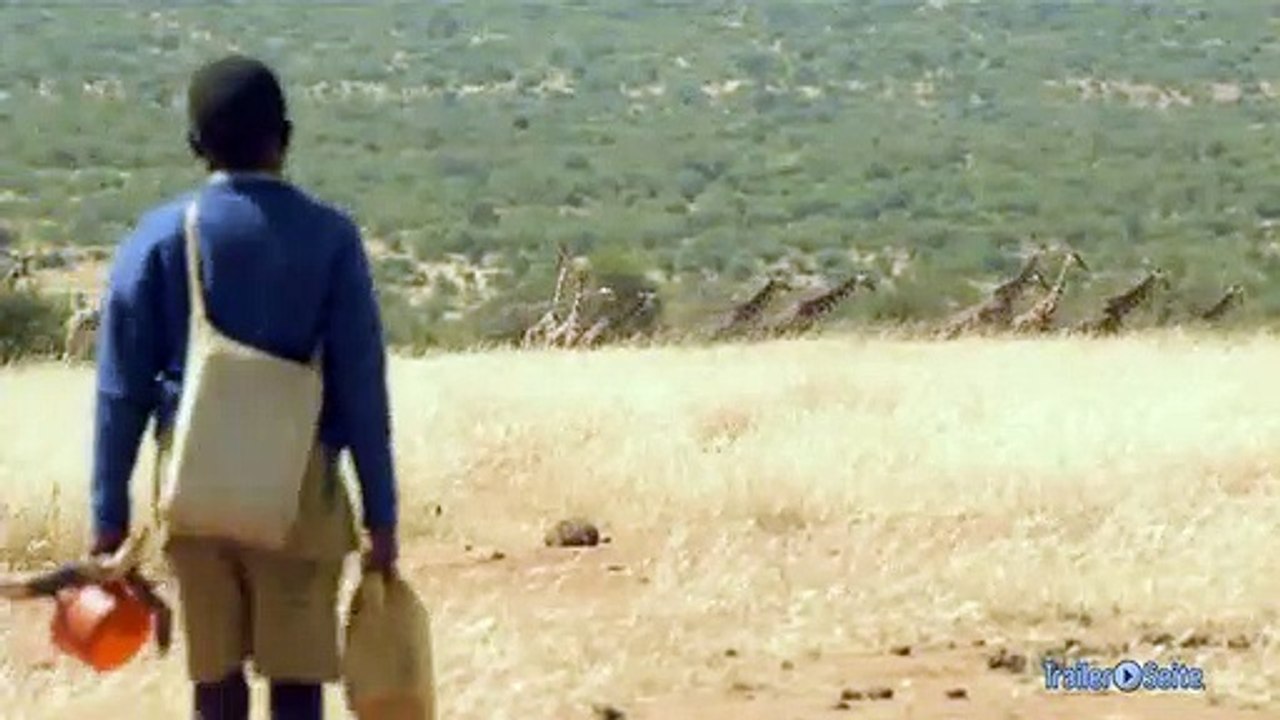 Ausschnitt aus Auf dem Weg zur Schule: Giraffen
