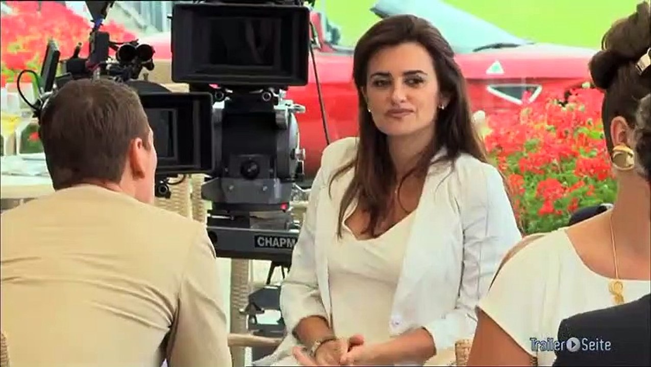 Backstage Blick zu The Counselor