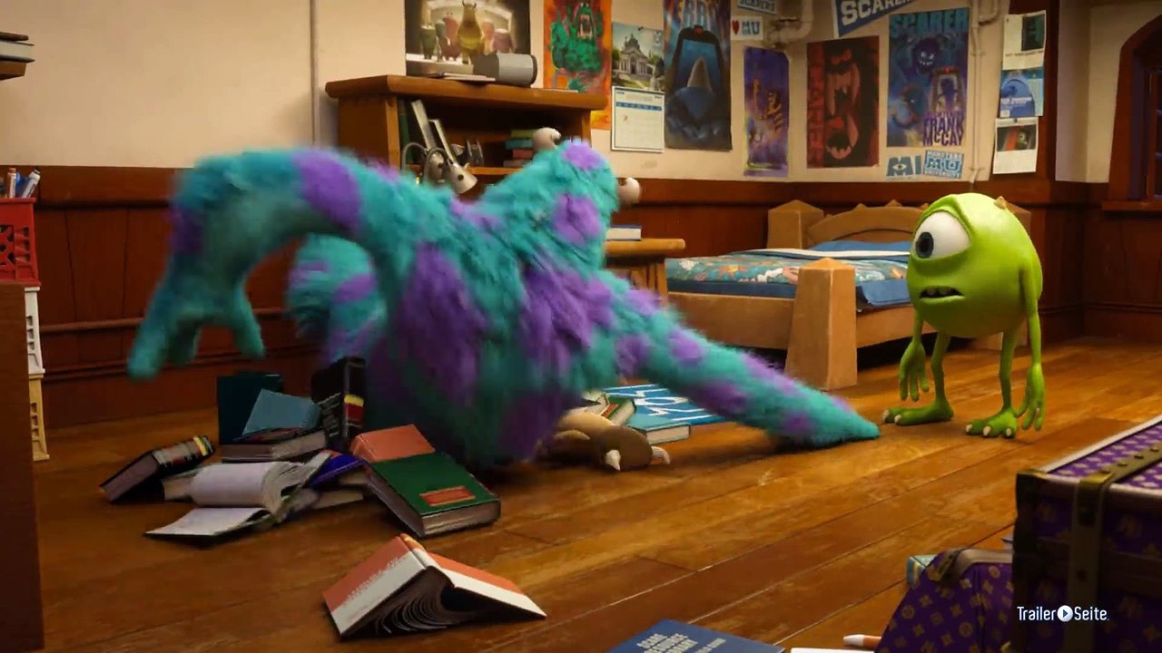 7 Minuten Ausschnitt aus Die Monster Uni: Mike und Sulley