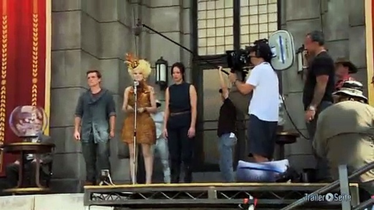 Making of die tribute von panem 2 catching fire