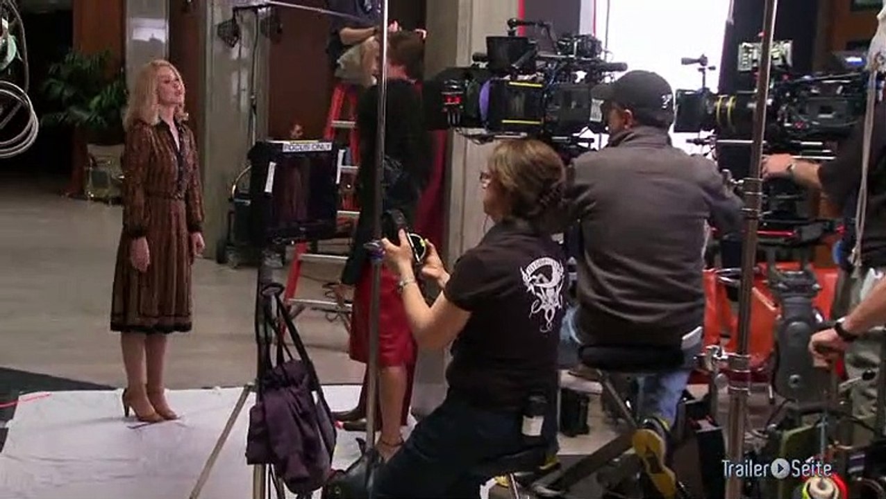 Backstage Blick zu Anchorman 2