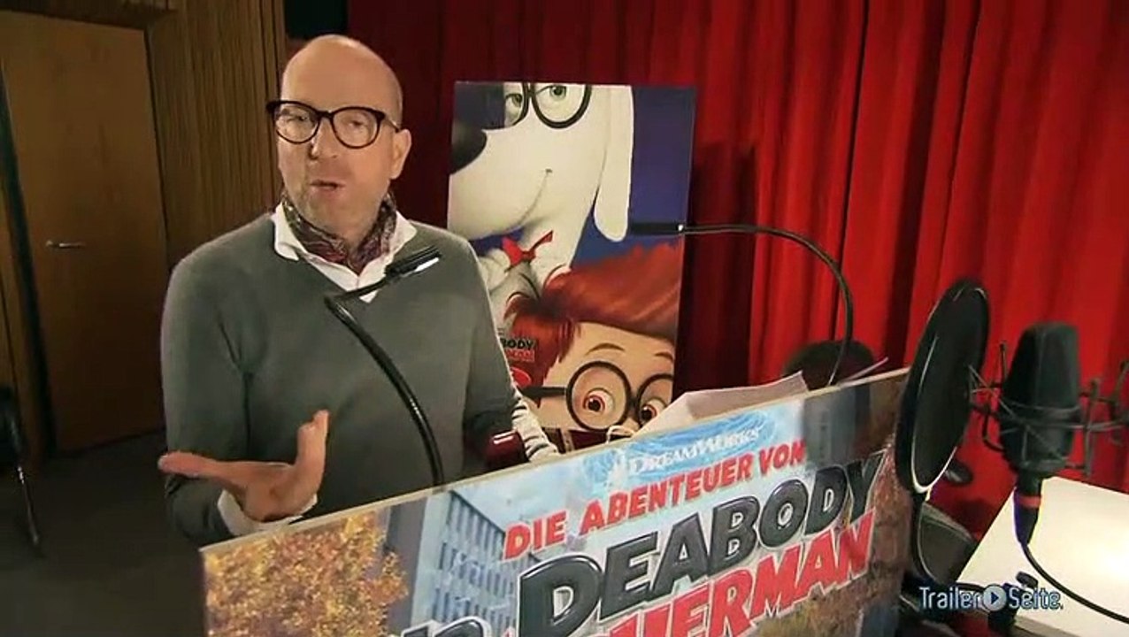 Thomas rath im synchronstudio zu mr. peabody & sherman