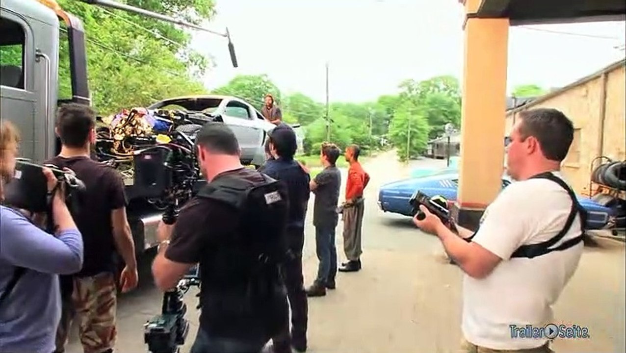 Backstage Blick zu Need For Speed