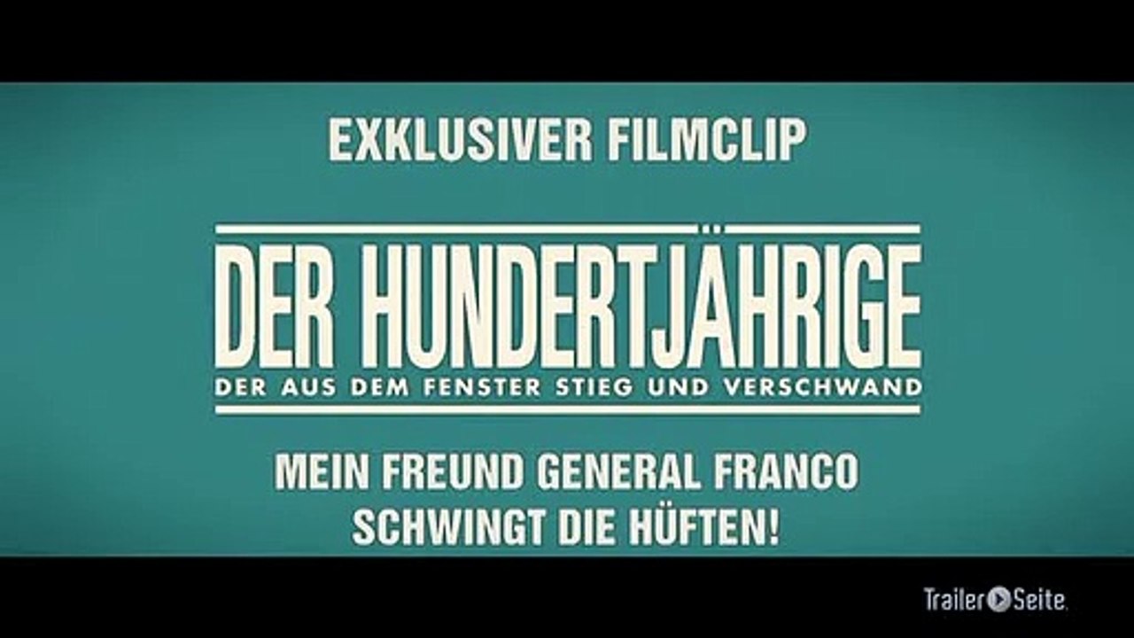 Ausschnitt aus Der Hundertjährige Der Aus Dem Fenster Stieg Und Verschwand: Franco