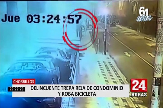 Chorrillos: bicicletas siguen siendo blanco de la delincuencia