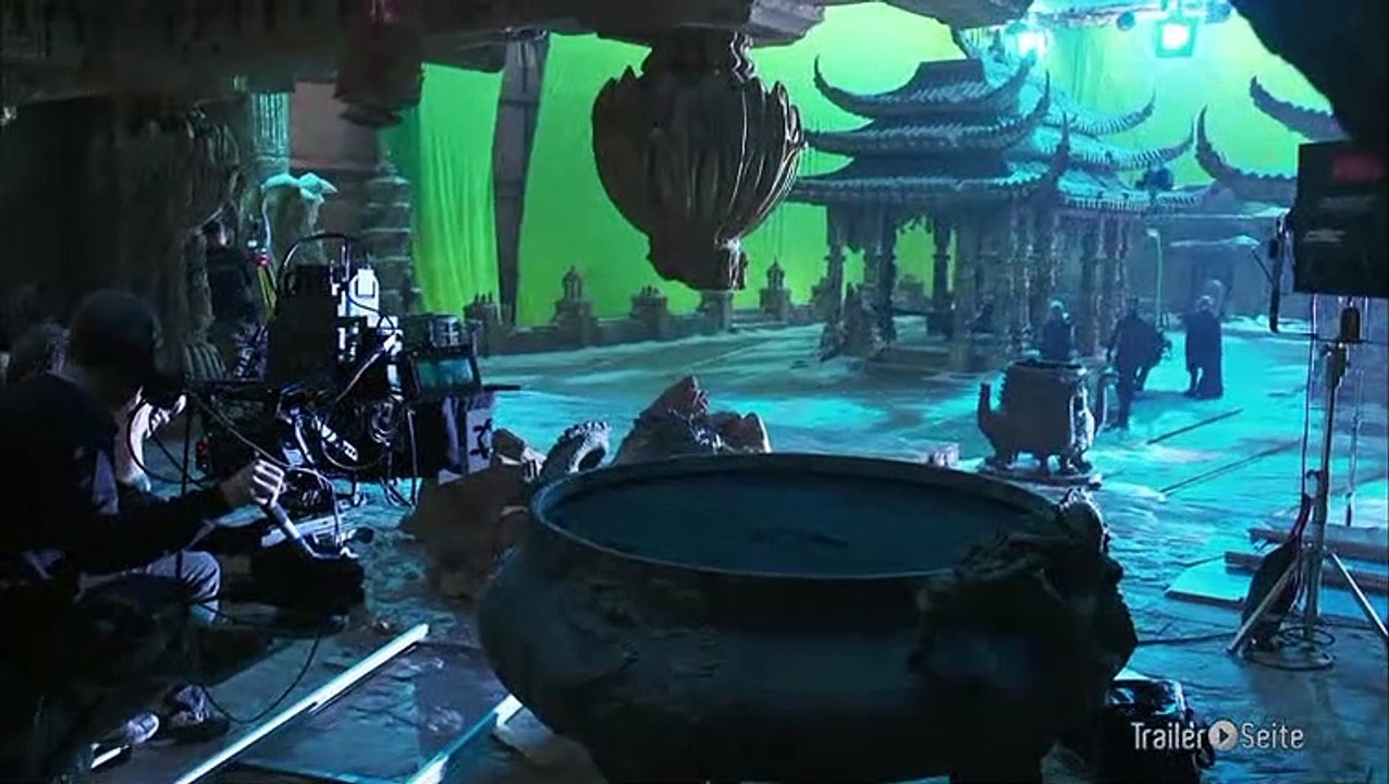 Backstage Blick zu X-Men - Zukunft Ist Vergangenheit