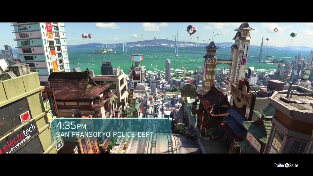 Baymax Trailer und Filmkritik - Riesiges Robowabohu (2015) - Trailer