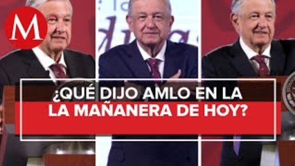 Los temas de AMLO en La Mañanera del 23 de octubre