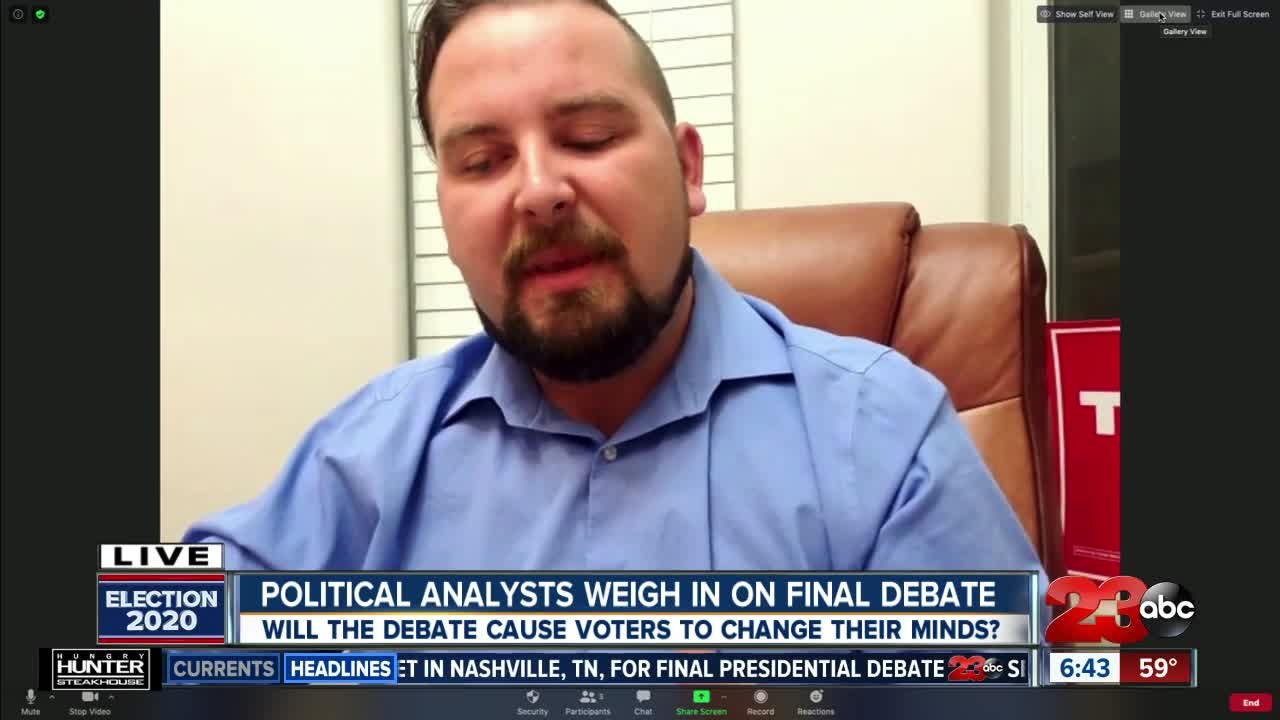 23ABC political analysts weight in on final presidential debate