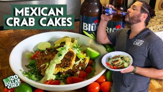 20 Dollar Chef - Mexican Crab Cakes