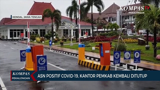 ASN Positif Corona, Kantor Pemkab Kendal Kembali DItutup