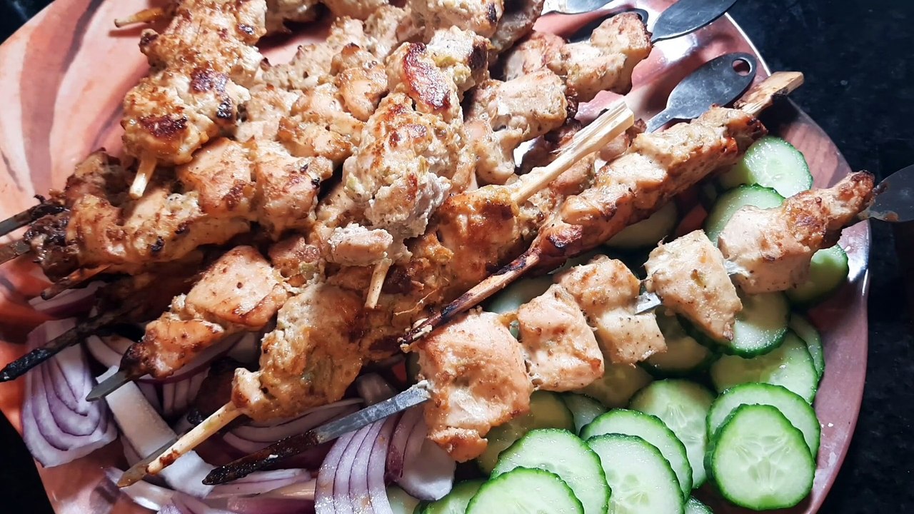 Chicken Malai boti .how to make Malai boti chicken