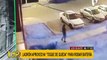 Los Olivos: cámara registra robo de batería de auto en pleno toque de queda