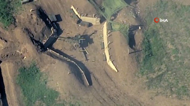 - Azerbaycan ordusu, Ermenistan ordusuna ait askeri teçhizatları imha etti