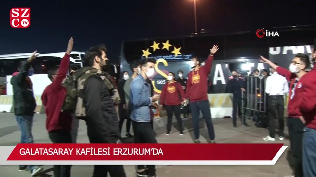 Galatasaray kafilesi Erzurum’da
