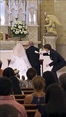 Ce témoin joue son rôle jusqu'au bout : le marié doit être très propre