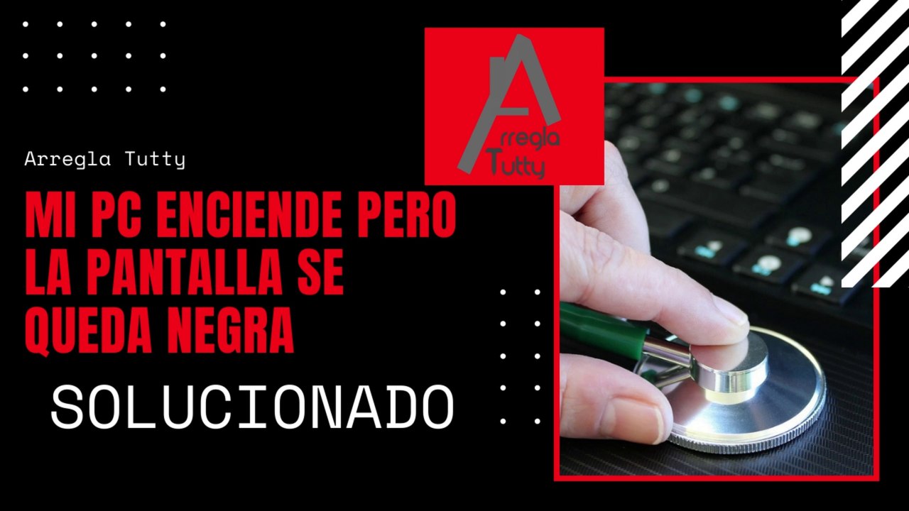 Dcompu Mi PC de Escritorio Enciende pero la Pantalla se queda Negra [SOLUCIONADO 2020]