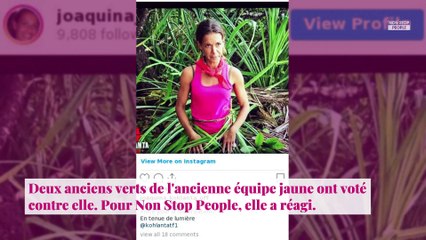 Koh-Lanta : Joaquina éliminée, comment elle a réagi aux votes d'Alexandra et Laurent (Exclu)
