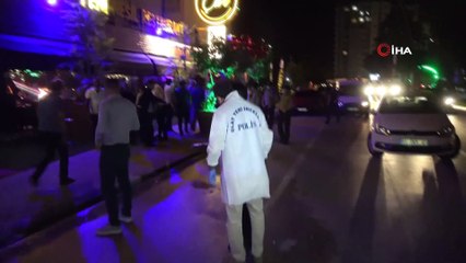 Restoran çıkışı silahlı saldırıya uğrayan kadın yaralandı