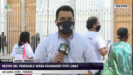 Detalles de la exhumación de restos del Dr. José Gregorio Hernández - Caracas - VPItv