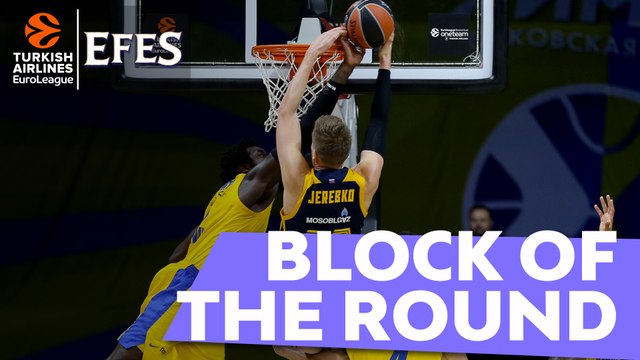 Efes Block of the Round: Othello Hunter, Maccabi Playtika Tel Aviv