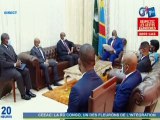 RTG / Diplomatie- Le ministre des Affaires Etrangères Pacôme MOUBELET - BOUBEYA a rencontré le président de république du Congo