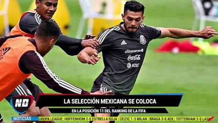 México queda fuera del top 10 de la FIFA