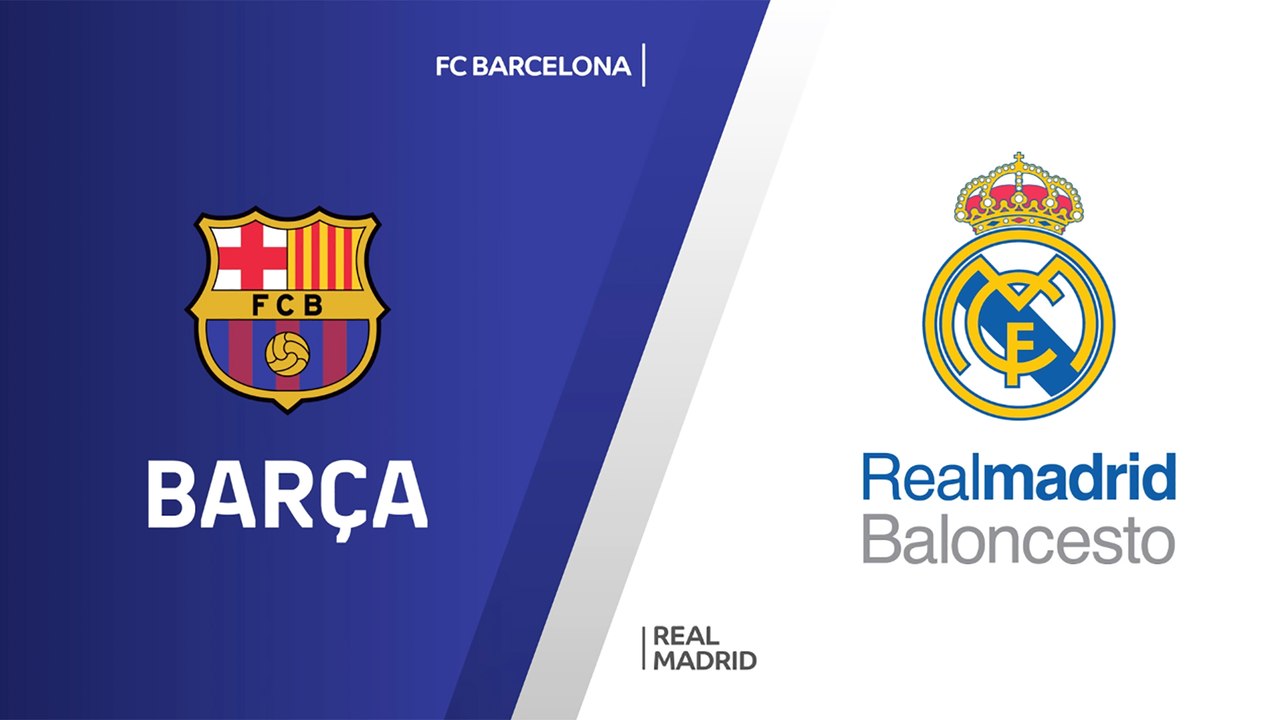 FC Barcelona - Real Madrid Highlights | EuroLeague, RS Round 5