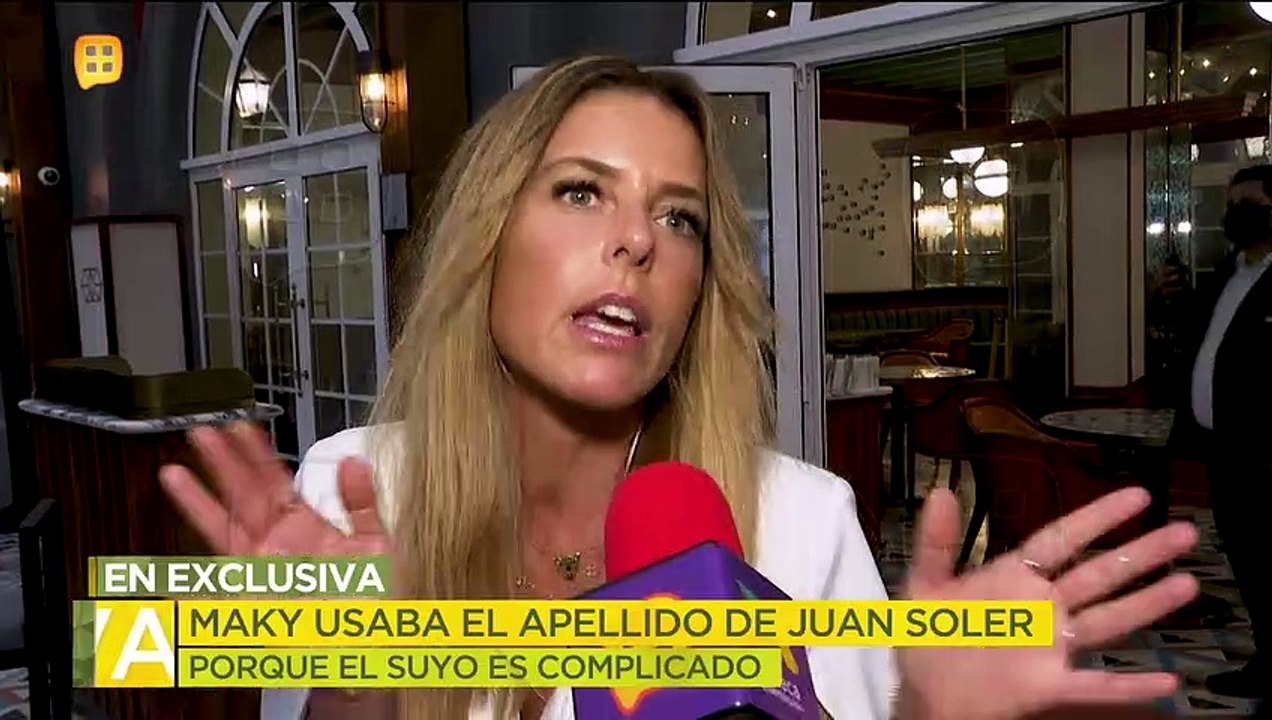¡Maky se quitó el apellido de su ex, pero Juan Soler asegura que él se lo pidió! | Ventaneando
