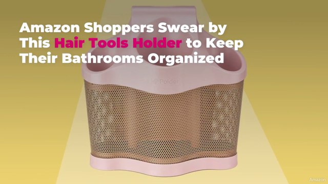 Amazon Shoppers Swear by This Hair Tools Holder to Keep Their Bathrooms Organized