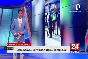 La Victoria: hombre asesinó a su pareja y luego se suicidó