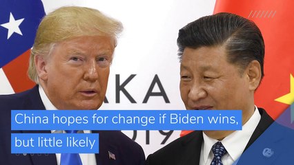 China hopes for change if Biden wins, but little likely, and other top stories in business from October 24, 2020.