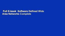 Full E-book  Software Defined Wide Area Networks Complete