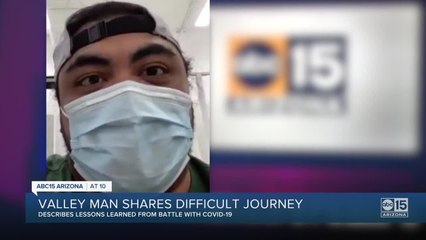 Valley man shares his difficult journey back to good health