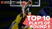 Turkish Airlines EuroLeague Regular Season Round 5 Top 10 Plays