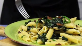 How to make PASTA with SPINACH