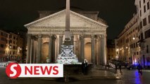 Midnight curfew leaves Rome’s historic centre totally empty
